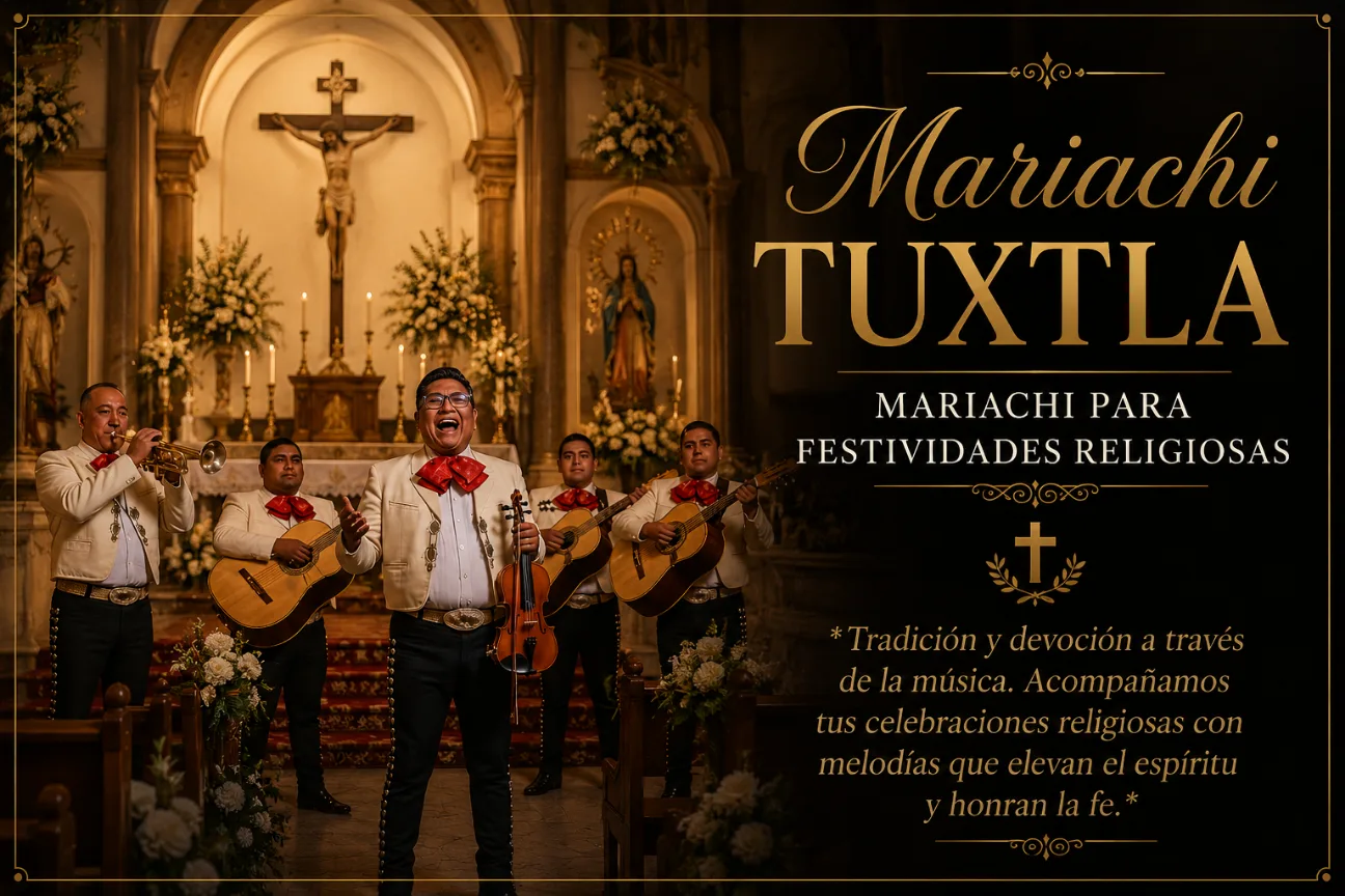 Mariachi para Eventos Religiosos en Tuxtla Gutiérrez — Mariachi Tuxtla