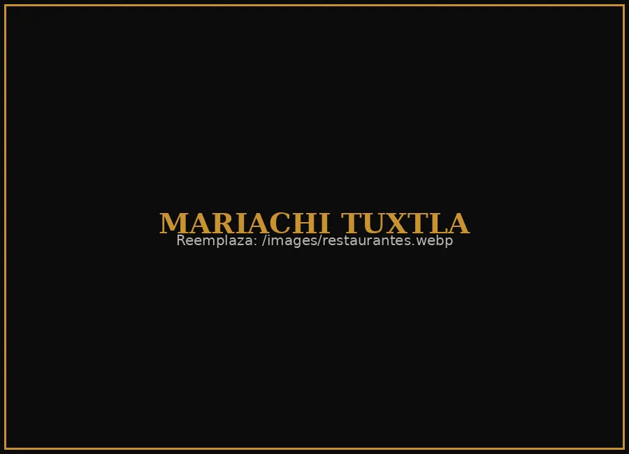 Mariachi para Restaurantes en Tuxtla Gutiérrez — Mariachi Tuxtla